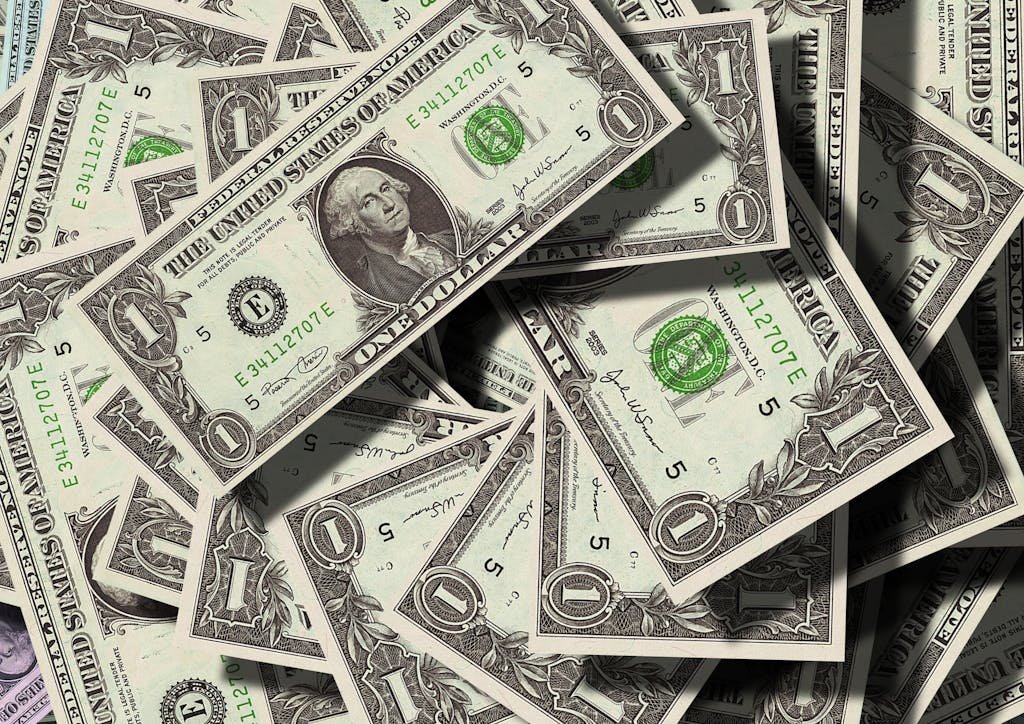 1 Us Bank Note, minimalism and enough